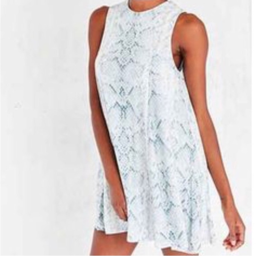 Urban Outfitters Silence + Noise Snake Skin Swing Dress